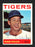 Bubba Phillips Autographed 1964 Topps Card #143 Detroit Tigers SKU #164234 - RSA