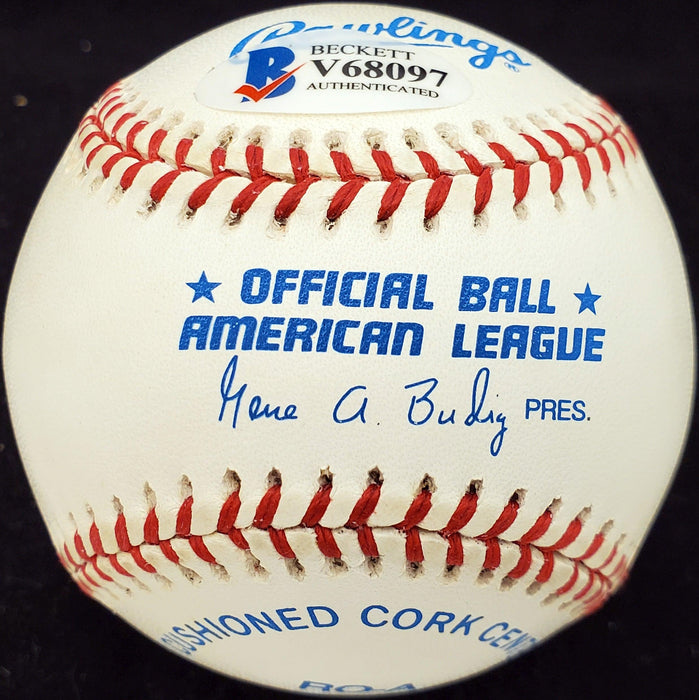 Albert Al "Bronk" Brancato Autographed Official AL Baseball Philadelphia A's "Philadelphia Athletics 1939-4-45" Beckett BAS #V68097 - RSA