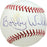 Bobby Wilkins Autographed Official MLB Baseball Philadelphia A's Beckett BAS #V68099 - RSA