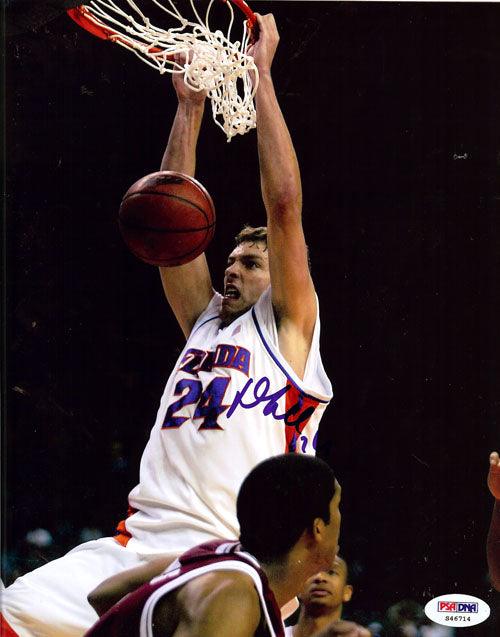 David Lee Autographed 8x10 Photo Florida Gators PSA/DNA #S46714 - RSA