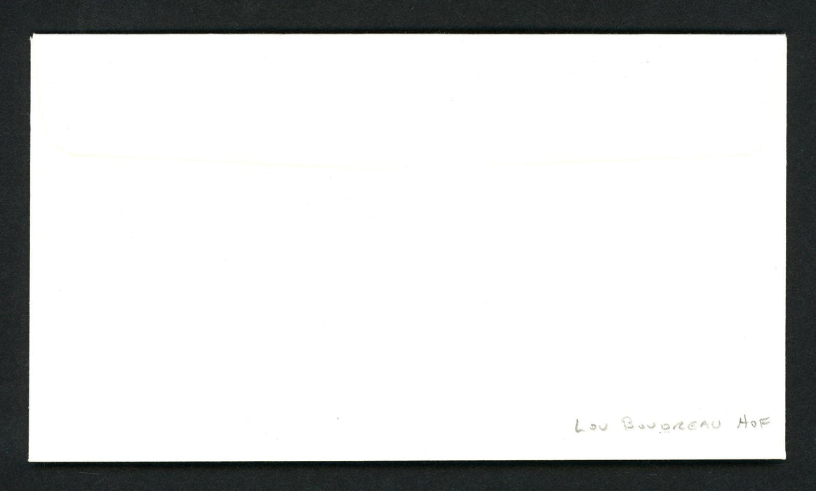 Lou Boudreau Autographed First Day Cover Cleveland Indians SKU #156831 - RSA