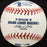 Jim Robertson Autographed Official MLB Baseball Philadelphia A's Beckett BAS #V68210 - RSA