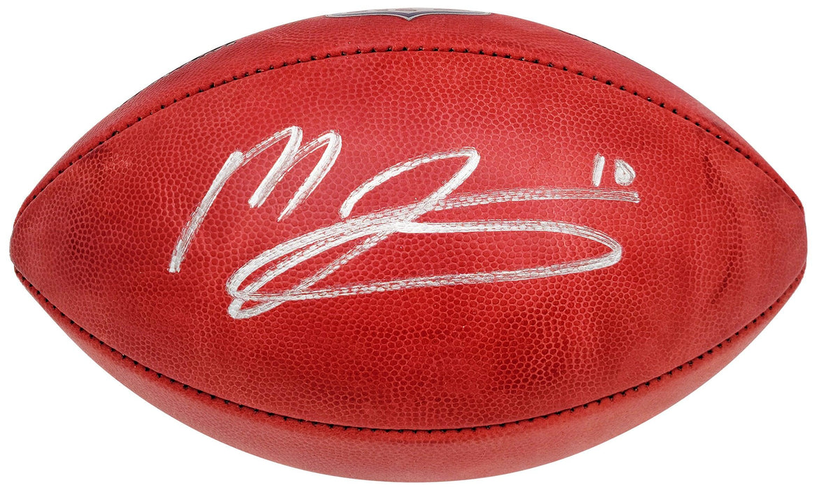 Mac Jones Autographed Official NFL Leather Football New England Patriots Beckett BAS QR Stock #202969 - RSA