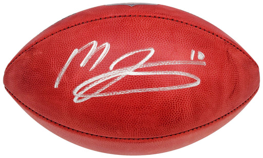 Mac Jones Autographed Official NFL Leather Football New England Patriots Beckett BAS QR Stock #202969 - RSA
