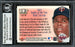 Rod Carew Autographed 2000 Fleer Focus ROY Collection Card #4 Minnesota Twins Beckett BAS #12754037 - RSA