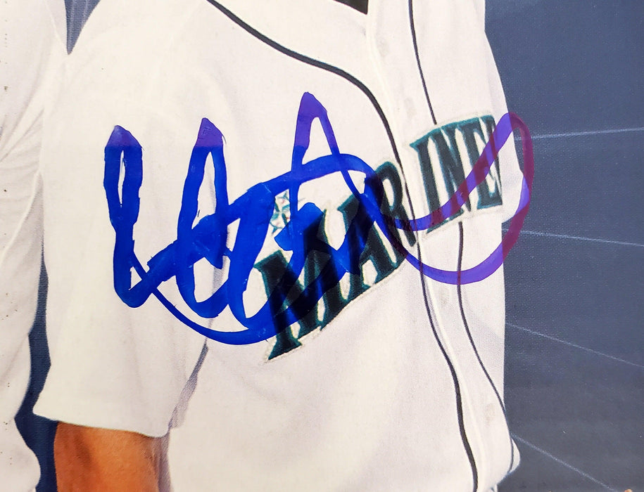 Ichiro Suzuki Autographed 2010 Cooperstown Bound With Ken Griffey Jr. Bobblehead Box Seattle Mariners IS Holo SKU #193664 - RSA