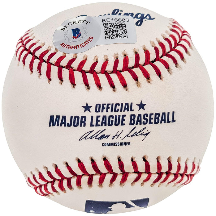 Bert Blyleven Autographed Official MLB Baseball Pittsburgh Pirates "No Hitter 9-22-77 3,701 K's" Beckett BAS #BE16683 - RSA