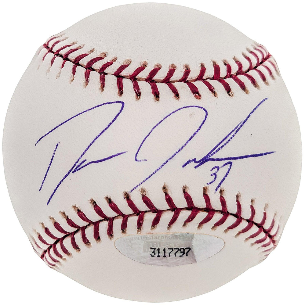 Dan Johnson Autographed Official MLB Baseball Oakland A's Tristar Holo #3117797 - RSA