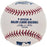 Dan Johnson Autographed Official MLB Baseball Oakland A's Tristar Holo #3117797 - RSA