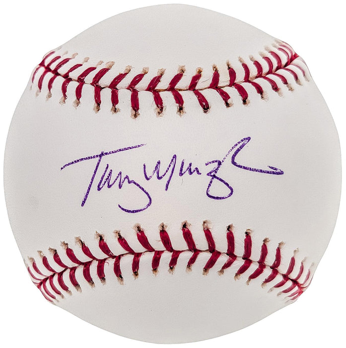 Tommy Manzella Autographed Official MLB Baseball Houston Astros Tristar Holo #6130330 - RSA