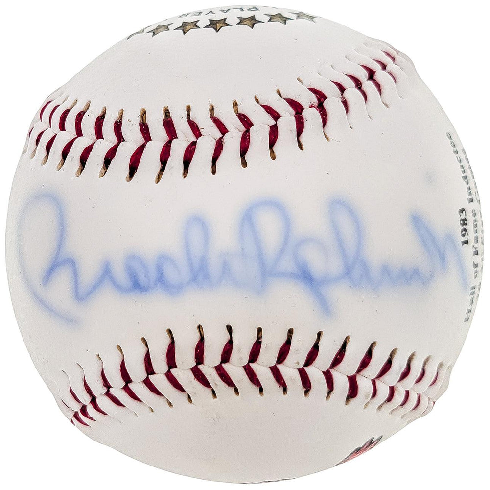 Brooks Robinson Autographed Official Statball Logo Baseball Baltimore Orioles PSA/DNA #T43845 - RSA