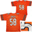 Chicago Bears Roquan Smith Autographed Orange Jersey Beckett BAS QR Stock #203020 - RSA