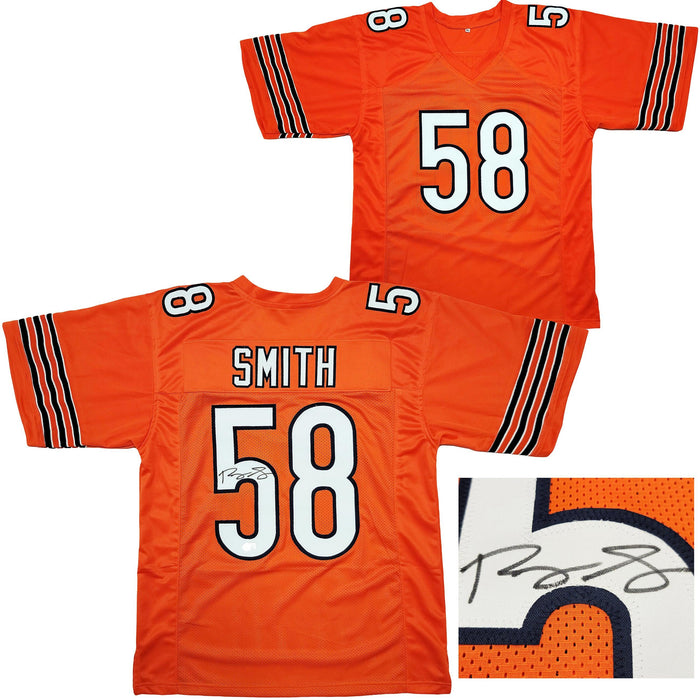 Chicago Bears Roquan Smith Autographed Orange Jersey Beckett BAS QR Stock #203020 - RSA
