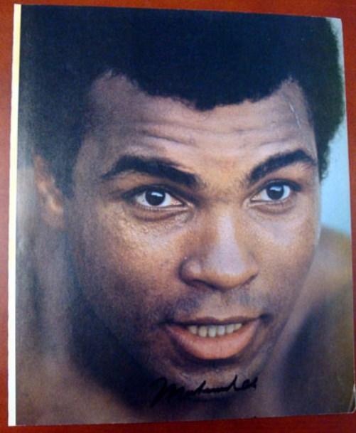 Muhammad Ali Autographed 9x11 Magazine Page Photo PSA/DNA #M52435 - RSA