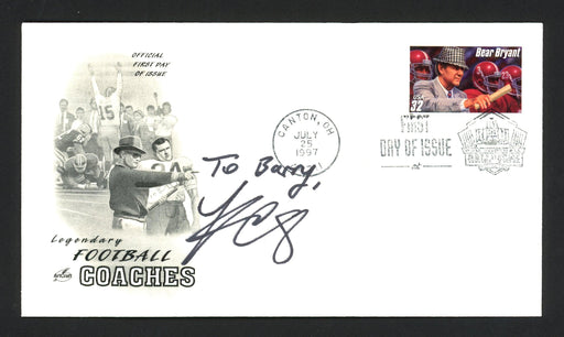 Kirk Cousins Autographed First Day Cover Minnesota Vikings "To Barry" SKU #165065 - RSA