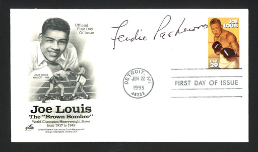 Ferdie Pacheco Autographed First Day Cover Fight Doctor SKU #165084 - RSA
