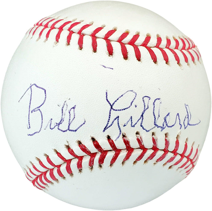 Bill Lillard Autographed Official MLB Baseball Philadelphia A's "Short Stop Philadelphia A's 1939 & 40" Beckett BAS #V68336 - RSA
