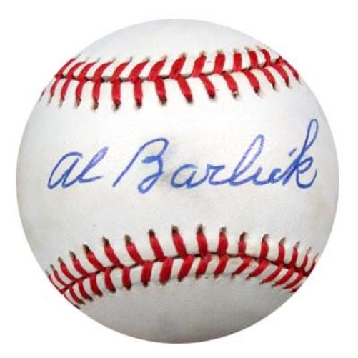 Al Barlick Autographed Official NL Baseball PSA/DNA #M55479 - RSA