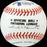 Bob Miller & Ted Kazanski Autographed Official NL Baseball Philadelphia Phillies Beckett BAS #V68361 - RSA