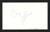Don Sutton Autographed 3x5 Index Card Los Angeles Dodgers SKU #158262 - RSA