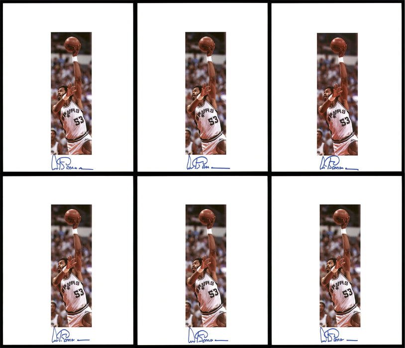 Artis Gilmore Autographed 8.5x11 Photo 12 Count Lot San Antonio Spurs SKU #194008 - RSA