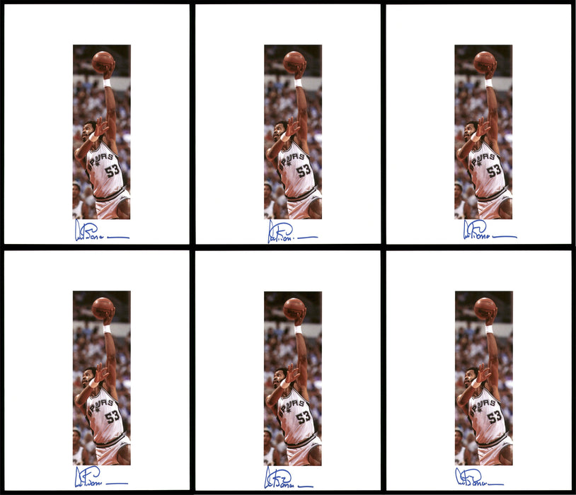 Artis Gilmore Autographed 8.5x11 Photo 12 Count Lot San Antonio Spurs SKU #194008 - RSA