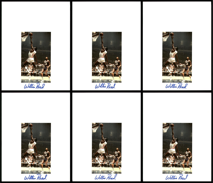 Willis Reed Autographed 8.5x11 Photo 12 Count Lot New York Knicks SKU #194018 - RSA