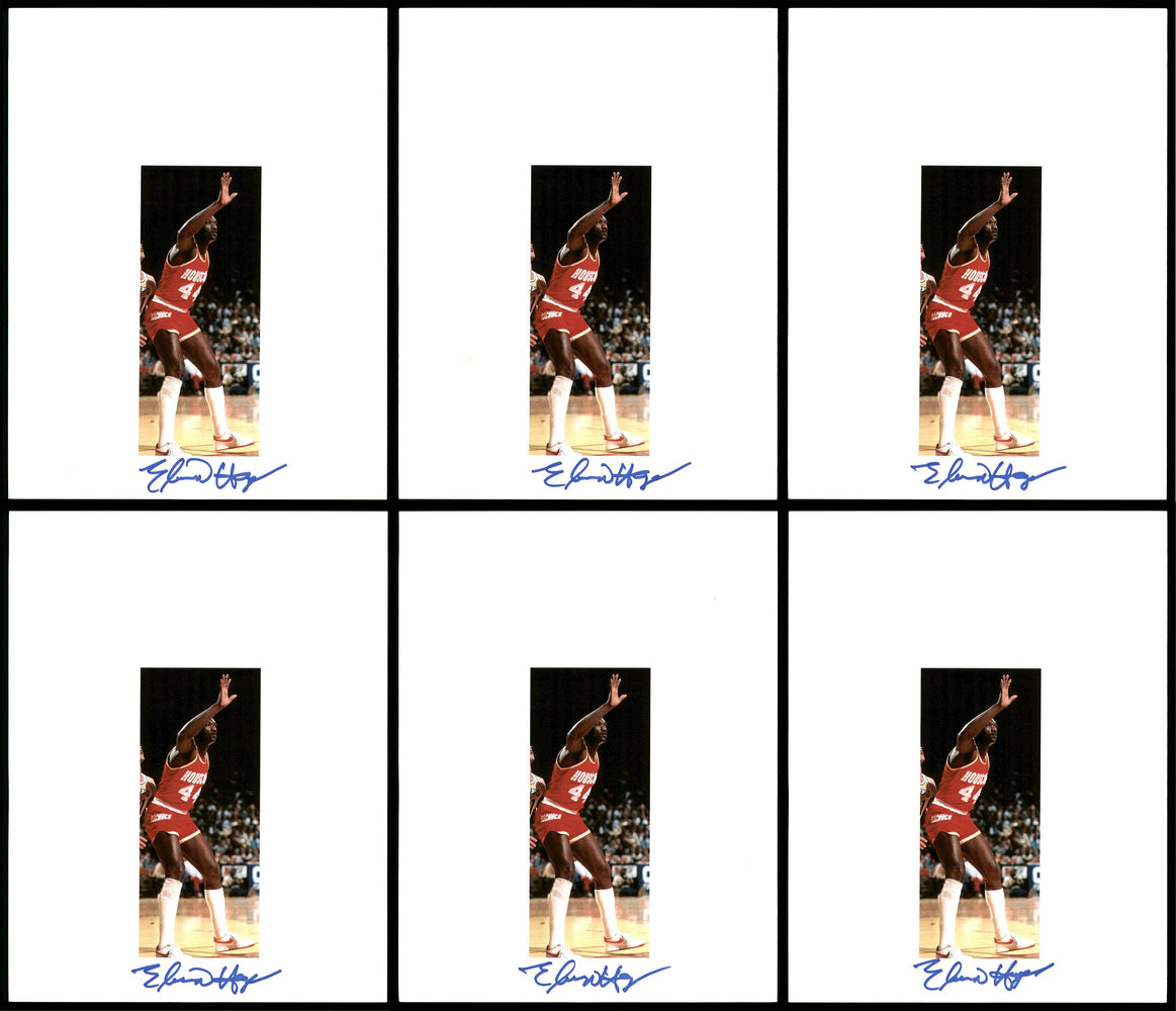 Elvin Hayes Autographed 8.5x11 Photo 12 Count Lot Houston Rockets SKU #194021 - RSA