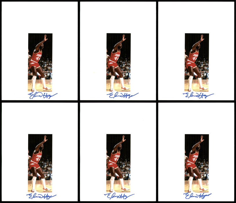 Elvin Hayes Autographed 8.5x11 Photo 12 Count Lot Houston Rockets SKU #194021 - RSA