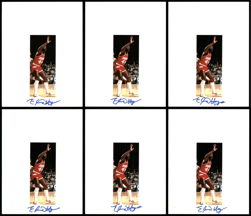 Elvin Hayes Autographed 8.5x11 Photo 12 Count Lot Houston Rockets SKU #194021 - RSA