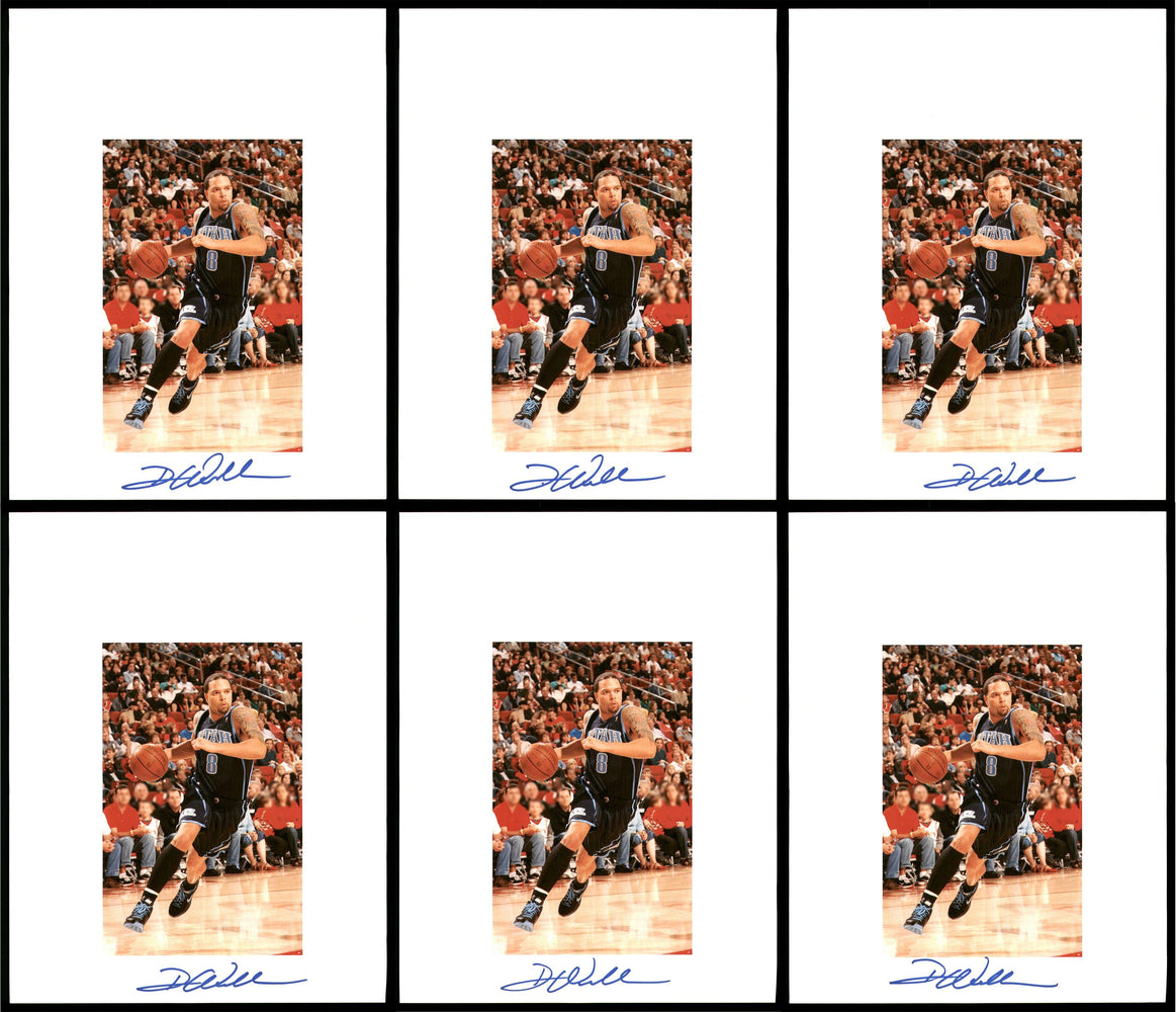 Deron Williams Autographed 8.5x11 Photo 12 Count Lot Utah Jazz SKU #194023 - RSA