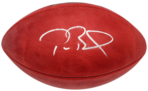Tom Brady Autographed Official NFL Leather Super Bowl XXXIX Logo Football Fanatics Holo #AA0104084 - RSA