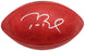 Tom Brady Autographed Official NFL Leather Super Bowl XXXIX Logo Football Fanatics Holo #AA0104078 - RSA