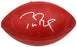 Tom Brady Autographed Official NFL Leather Super Bowl LV Logo Football Fanatics Holo #AA0104045 - RSA