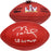 Tom Brady Autographed Official NFL Leather Super Bowl LV Logo Football "SB LV MVP" Fanatics Holo #AA0104060 - RSA