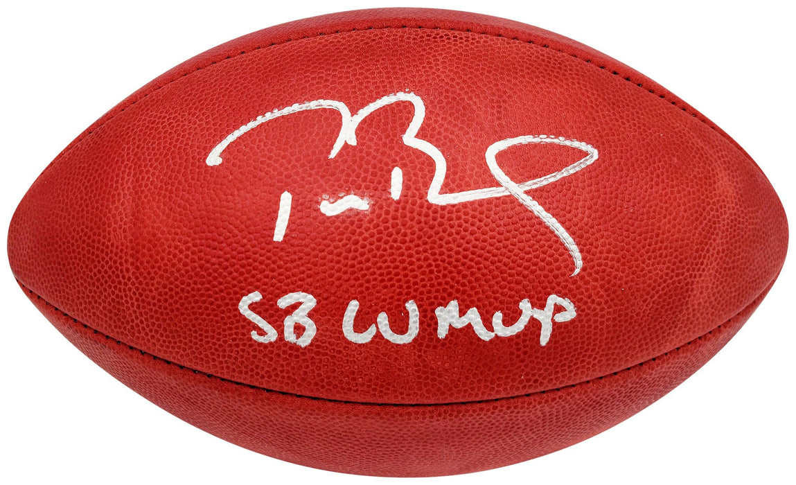 Tom Brady Autographed Official NFL Leather Super Bowl LV Logo