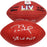 Tom Brady Autographed Official NFL Leather Super Bowl LV Logo Football "SB LV MVP" Fanatics Holo #AA0104061 - RSA