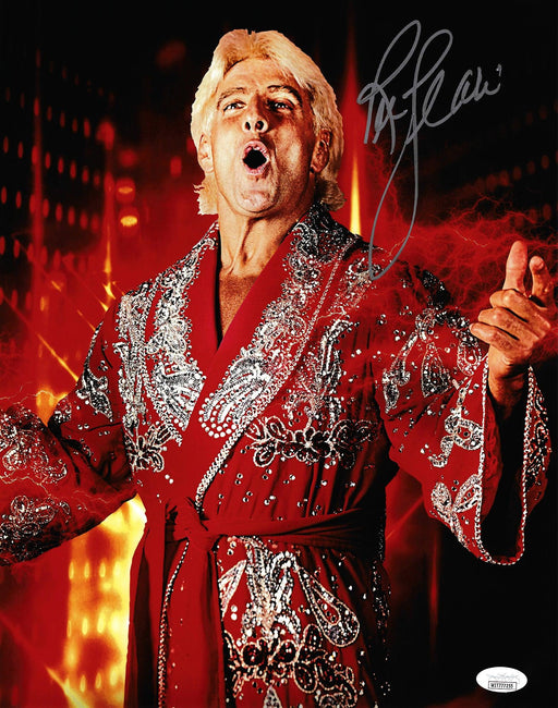 Ric Flair Autographed 11x14 Photo JSA Stock #203591 - RSA
