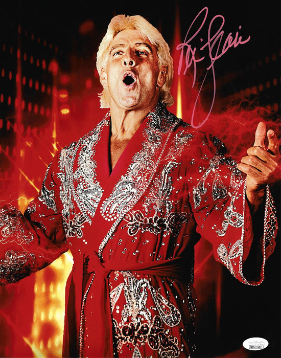 Ric Flair Autographed 11x14 Photo JSA Stock #203593 - RSA