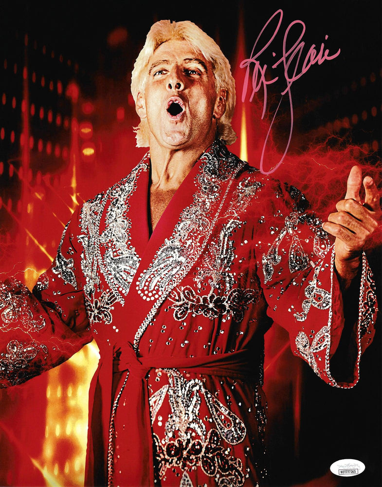 Ric Flair Autographed 11x14 Photo JSA Stock #203593 - RSA