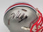 Nick Bosa Autographed Ohio State Buckeyes Flash Gray Speed Mini Helmet Beckett BAS QR Stock #203887 - RSA