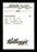 Drew Denson Autographed 1993 Kellogg's Rookie Card Nashville Sounds SKU #204020 - RSA