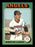 Winston Llenas Autographed 1975 Topps Card #597 California Angels SKU #204496 - RSA