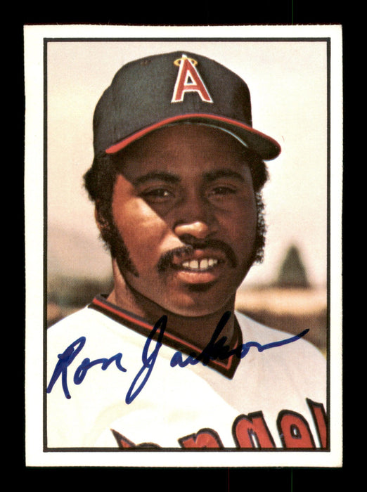 Ron Jackson Autographed 1978 SSPC Card #213 California Angels SKU #204513 - RSA