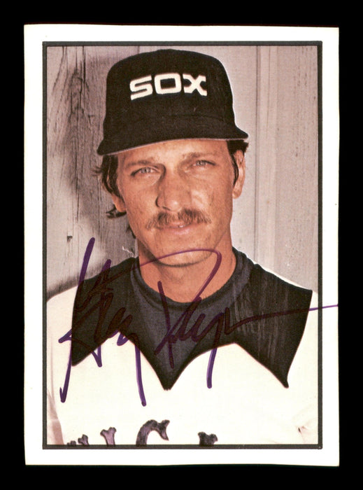 Greg Pryor Autographed 1978 SSPC Card #145 Chicago White Sox SKU #204543 - RSA
