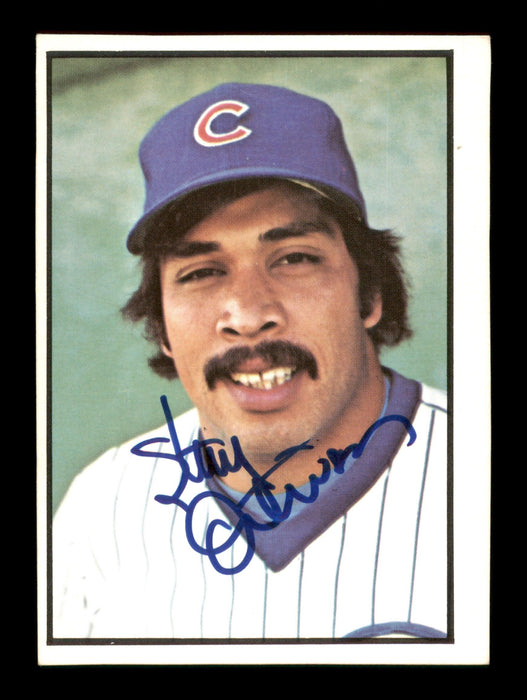 Steve Ontiveros Autographed 1978 SSPC Card #250 Chicago Cubs SKU #204554 - RSA