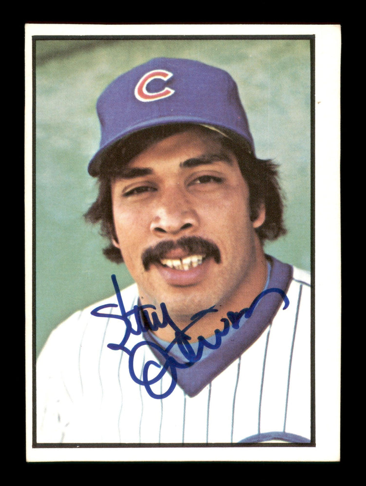 Steve Ontiveros Autographed 1978 SSPC Card #250 Chicago Cubs SKU #204554 - RSA