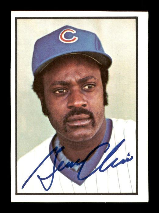Gene Clines Autographed 1978 SSPC Card #253 Chicago Cubs SKU #204564 - RSA