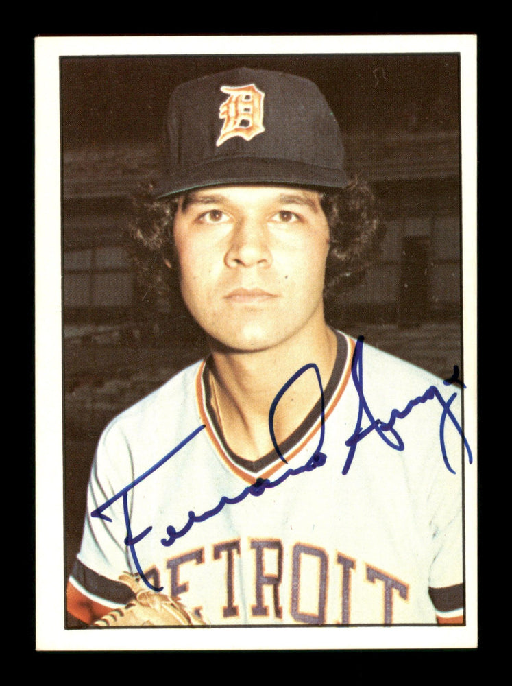 Fred Arroyo Autographed 1975 SSPC Card #357 Detroit Tigers SKU #204658 - RSA