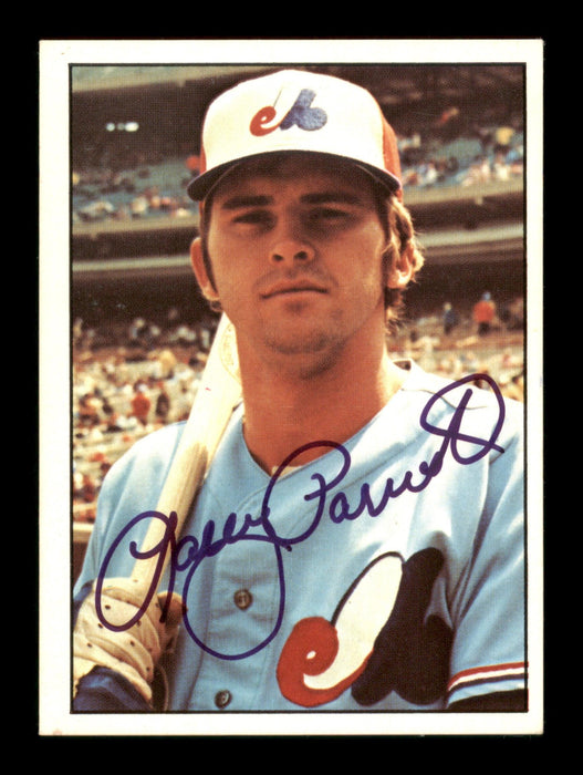 Larry Parrish Autographed 1975 SSPC Card #326 Montreal Expos SKU #204664 - RSA